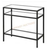 Sivil 24 in. Blackened Bronze Modern Glam Side