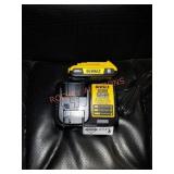 Dewalt battery charger and 20v battery