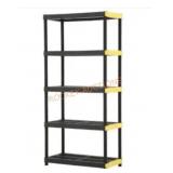 5-Tier Plastic Garage Storage Shelving Unit in