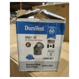 DuraVent DVL 45° Double Wall Elbow