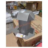 Gibraltar 8" Galvanized Steel Pipe Flashing