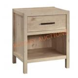 Sauder Prime Oak 1 Drawer Night Stand
