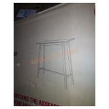 Natural walnut hall table