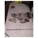 DuraVent out through the wall wood stove chimney