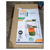 HDX 24"×14×30" 3 Shelf Storage Rack