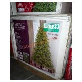 7.5ft elegant grand fir LED pre-lit artificial