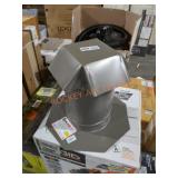 Gibraltar Galvanized Steel 8" Pipe Flashing