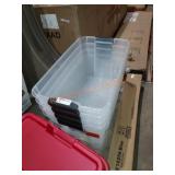 Sterilite 70qt totes (damaged)