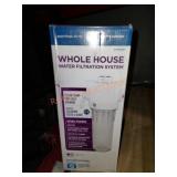 Ge whole house water filtration system