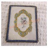 Antique perfume box and bottles