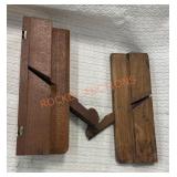 2 vintage wood planers