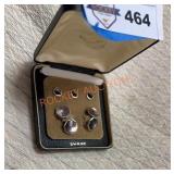 Vintage swank pins and cuff link set