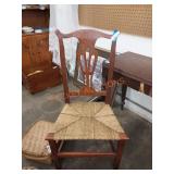 Antique 18thc Chippendale side chair