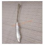 Vintage sterling silver butter knife