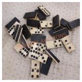 Vintage dominoes set