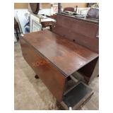 Antique drop leaf table