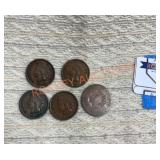 Indian head pennies