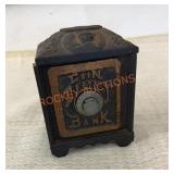 Cast iron deposit mechanical coin