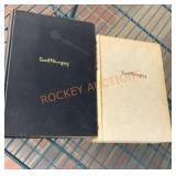 Two vintage Ernest Hemingway books