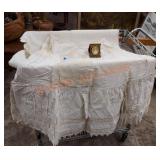 Vintage petticoat and photo lot