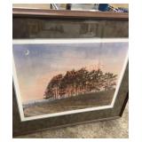 Framed and matted David Armstrong print