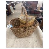 Vintage basket lot