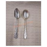 Vintage sterling silver spoon lot
