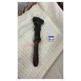 Antique 10" adjustable monkey wrench