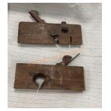 2 vintage wood planers