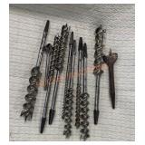 Vintage drill bit lot