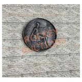 1898 G.B Queen Victoria large penny coin