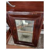 Antique mirror from W.T Arnold  art store
