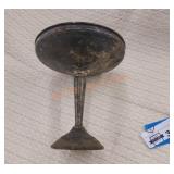 Vintage sterling reinforced with cement dish