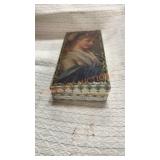 Vintage box with small mementos