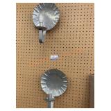 Handmade primitive style hanging candle holders