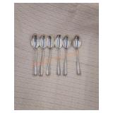 Vintage sterling silver spoon set