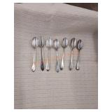 Vintage sterling silver spoon set