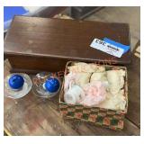 Misc. box and small trinkets lot