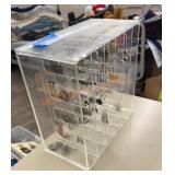 Earring holder with Jewelry