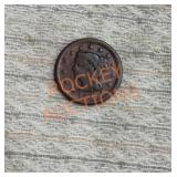 1851 braided hair liberty head large cent