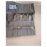 Vintage sterling silver fork set