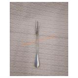 Vintage sterling silver cocktail fork