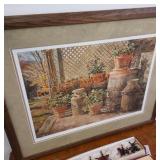 David Armstrong Framed and Matted Print ( October