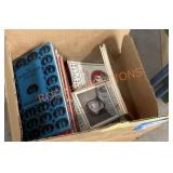 Vintage book box lot