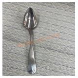 Vintage coin silver spoon