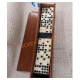 Vintage dominoes set
