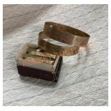 Antique copper Jewelry lot