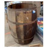 Large vintage moaroma barrel
