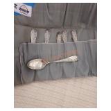 Vintage sterling silver spoon set
