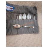 Vintage sterling silver spoon set